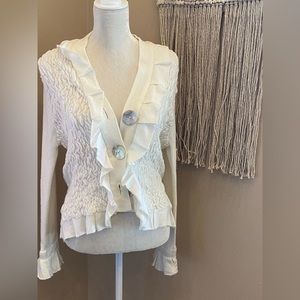 Anthropologie Curio jacket. Size‎ medium.